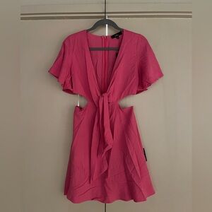 Lulu's Vibrant Pink mini Dress
